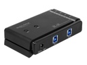 Delock USB-Switch USB3.0, 2 Port 2x2Matrix Umschalttasten