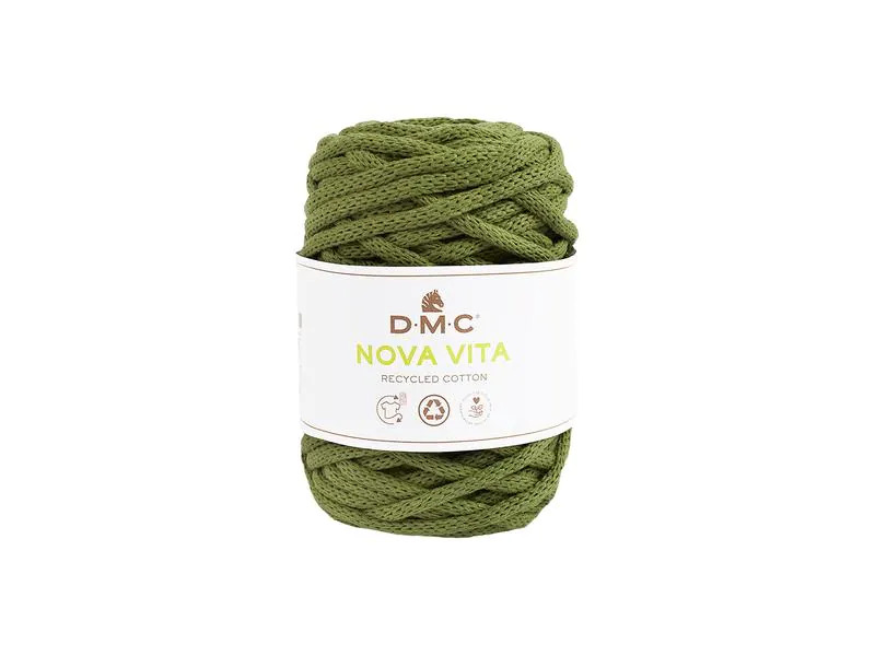 DMC Wolle Nova Vita Makramee Cord 250 g Olivgrün