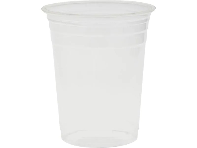 BioPak Einwegbecher Crystal 470 ml, 50 Stück, Transparent