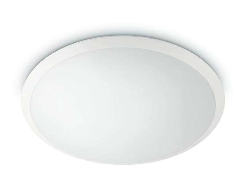 Philips Deckenleuchte Cavanal, 18 W, 4000 K, Weiss