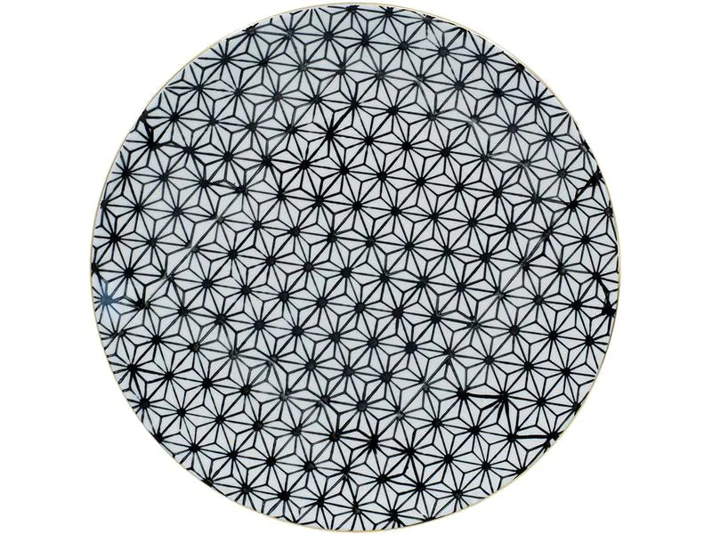 Kadastar Frühstücks- &amp; Dessertteller Metropolitan Polygon Ø 21 cm