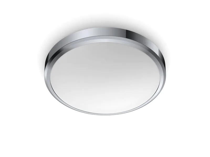 Philips Deckenleuchte Doris, 17W, 4000K, IP44, chrome