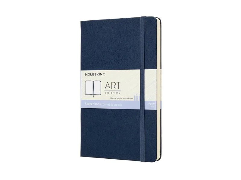 Moleskine Notizbuch Skizzen A5 Saphier