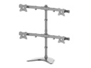 Multibrackets Monitor-Standfuss Basic Quad bis 8 kg – Schwarz