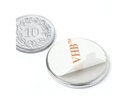 supermagnete Haftmagnet 10 x 25 mm, Selbstklebend