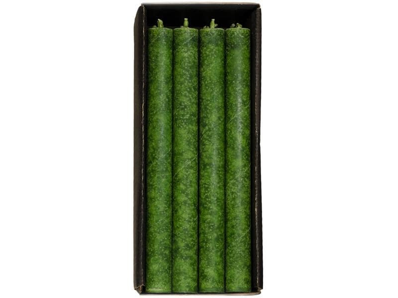 Schulthess Kerzen Stabkerze Olive 4 Stück, 24 x 2.2 cm