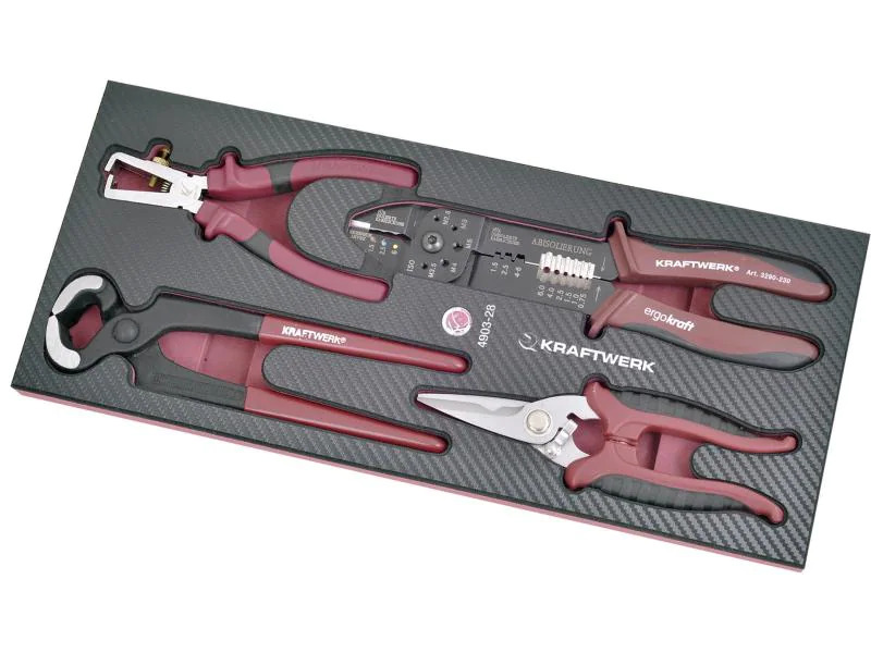 Kraftwerk Zangen-Set Completo EVA3 4903-28 4-teilig