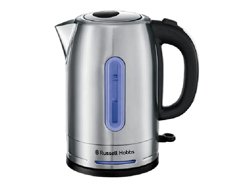 Russell Hobbs Wasserkocher Quiet 1.7 l, Silber