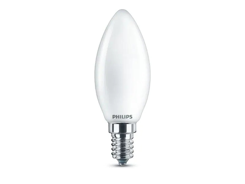 Philips Lampe LEDcla 40W B35 E14 FR WGD90 SRT4 Warmweiss