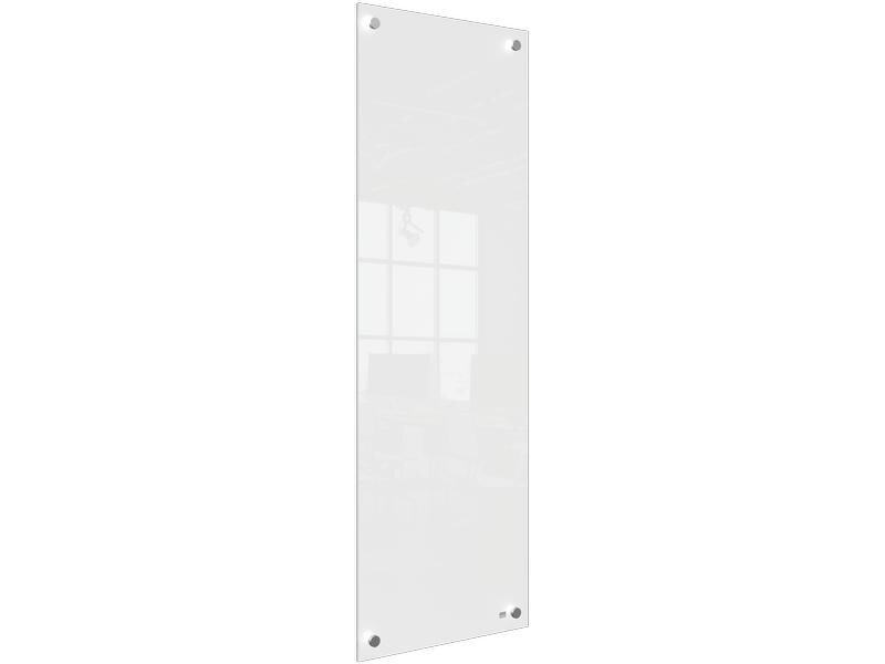 Nobo Glassboard 90 cm x 30 cm, Weiss