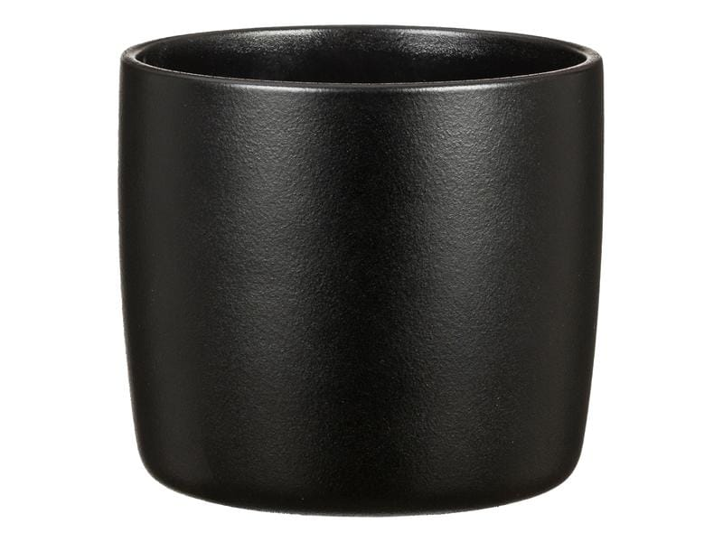 scheurich Blumentopf Ebano 16 cm, Schwarz