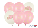 Partydeco Luftballon Its a girl Pastellpink Ø 30 cm, 6 Stück