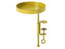 Esschert Design Ablage mit Klemme Stahl, Gold