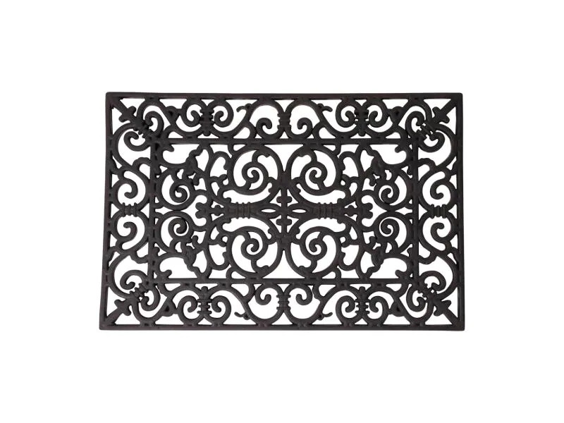 Esschert Design Fussmatte Gummi S, 40 cm x 60 cm