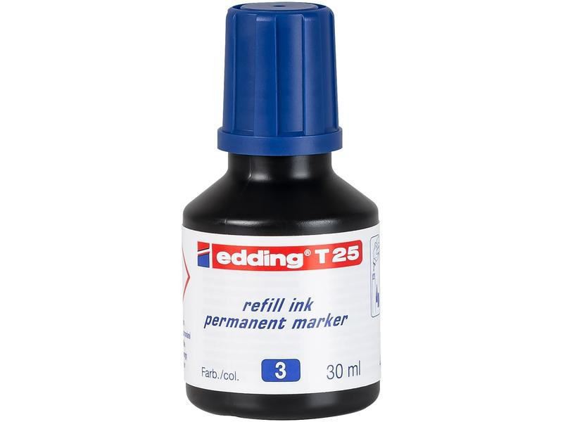 edding Nachfülltinte T-25 Permanent Blau