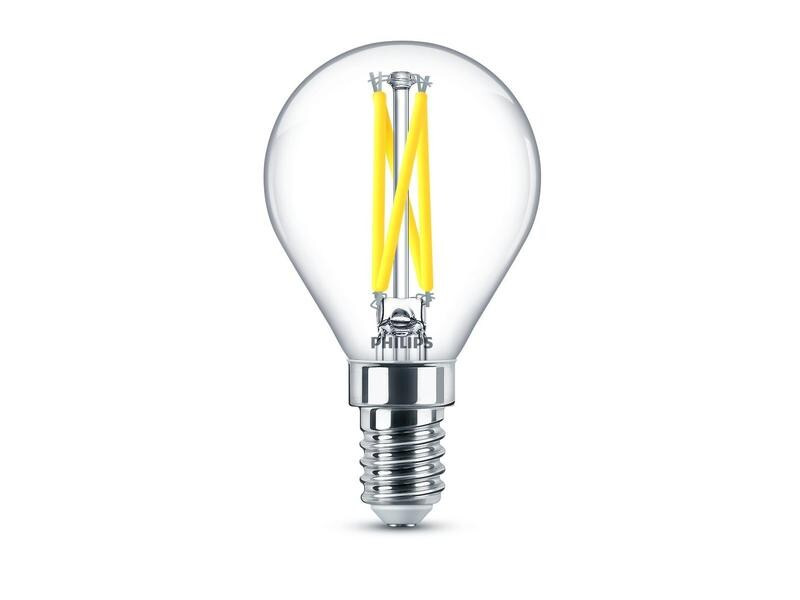 Philips Lampe LEDcla 25W E14 P45 CL WGD90 Warmweiss