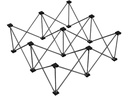 Power Dynamics Spider D750 System-Faltfüsse 100 x 100 x 40 cm Schwarz