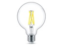 Philips Lampe LEDcla 60W E27 G93 CL WGD90 Warmweiss