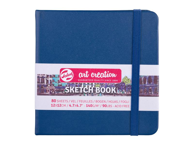 Talens Malbuch 12 x 12 cm Navy Blue
