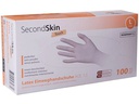 SecondSkin Einweghandschuh Latex Touch L, Beige, 100 Paar