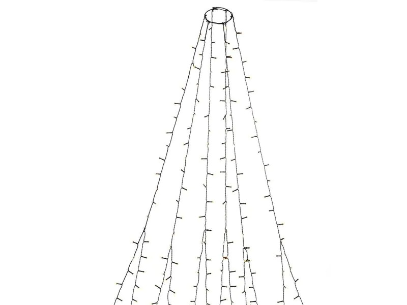 Konstsmide LED Baummantel mit Ring, 450 LED, 4 m, Outdoor