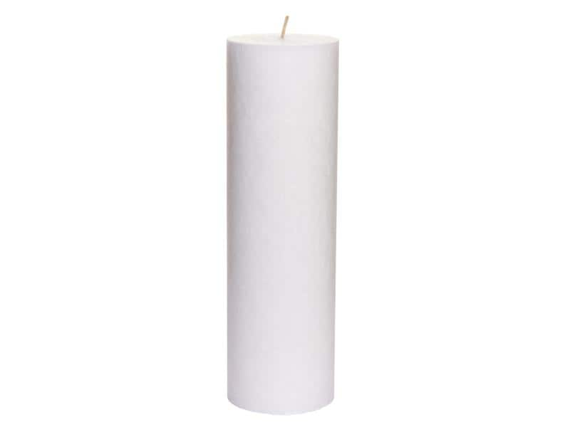 Herzog Kerzen AG Stumpenkerze Kristallo Alto 20 cm Weiss