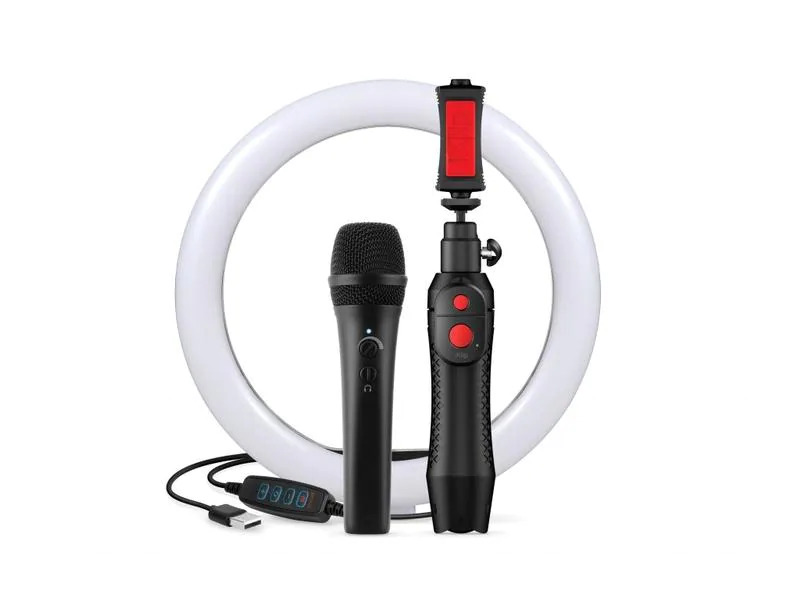 IK Multimedia Kondensatormikrofon iRig Video Creator HD Bundle