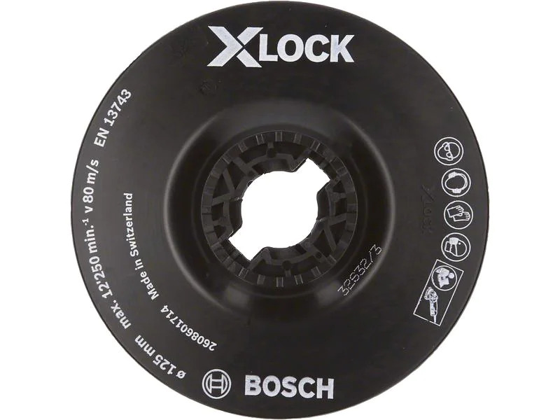 Bosch Professional Stützteller X-LOCK 125 mm weich