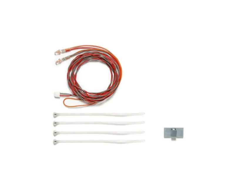 Tamiya LED MFC Ø 3 mm Rot, 2 Stück