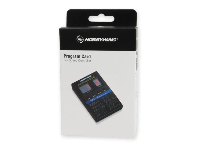Hobbywing Programmierkarte LED