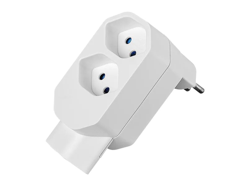 STEFFEN Manta Mehrfachadapter 3xT3 (1x unten) drehbar 3