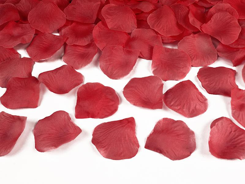 Partydeco Streudeko Rosen 500 Stück, Rot