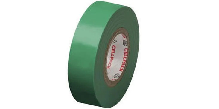 Cellpack AG Isolierband 10 m x 15 mm, Grün