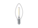 Philips Lampe LEDcla 15W E14 B35 WW CL ND Warmweiss
