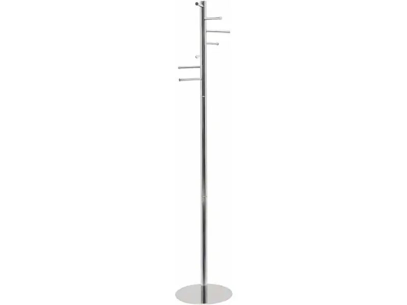 Maul Garderobenständer Calima 176 cm, Silber