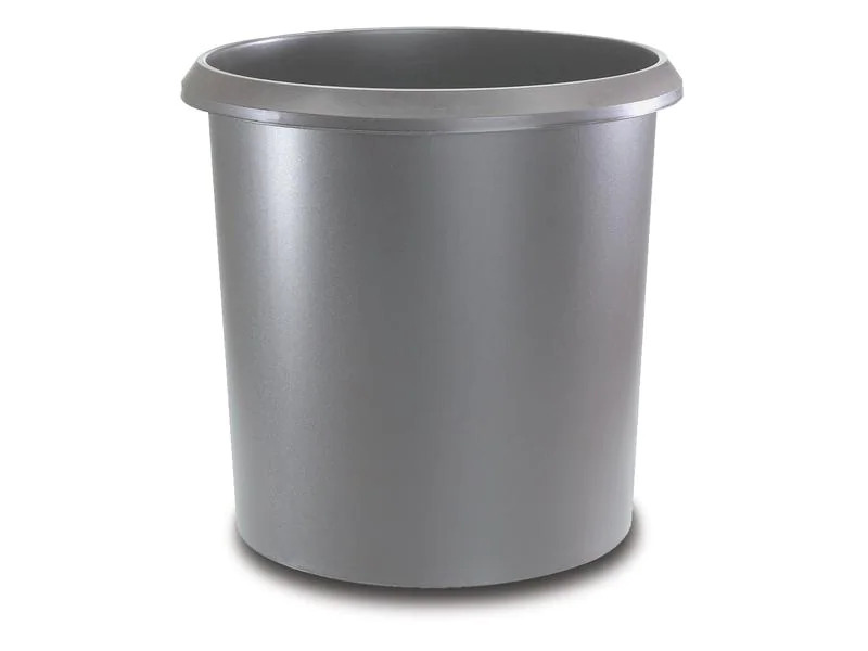 Läufer Papierkorb 18 l, Grau
