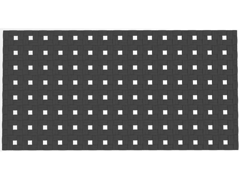 diaqua® Badewanneneinlage Basky Schwarz