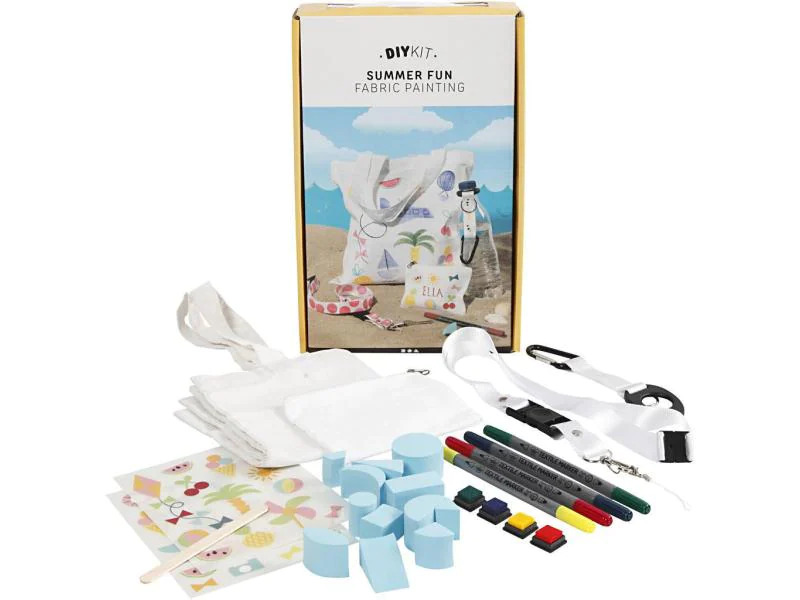 Creativ Company Textil-Set DIY Textil, Mehrfarbig