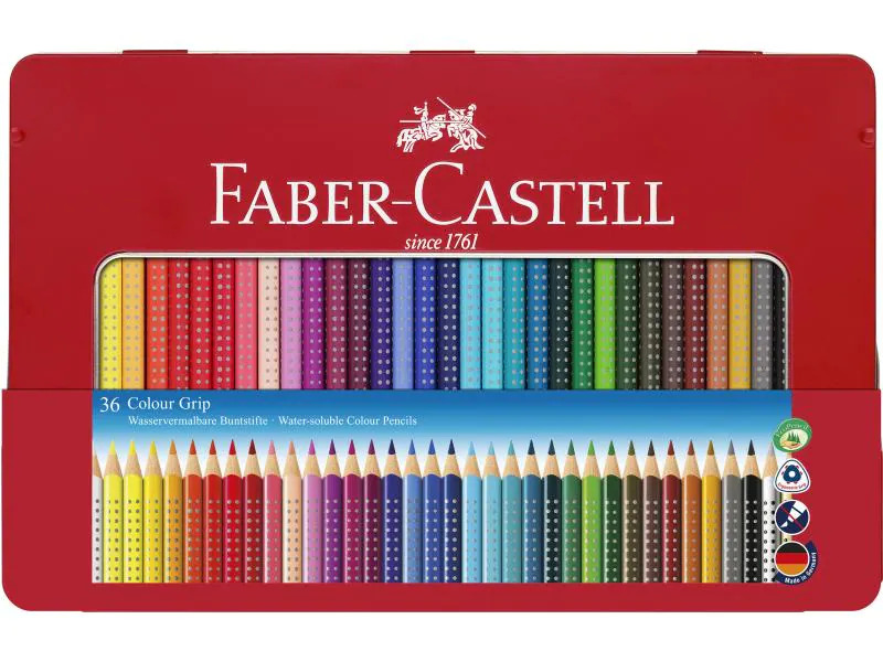 Faber-Castell Farbstifte COLOUR GRIP 36 Stück