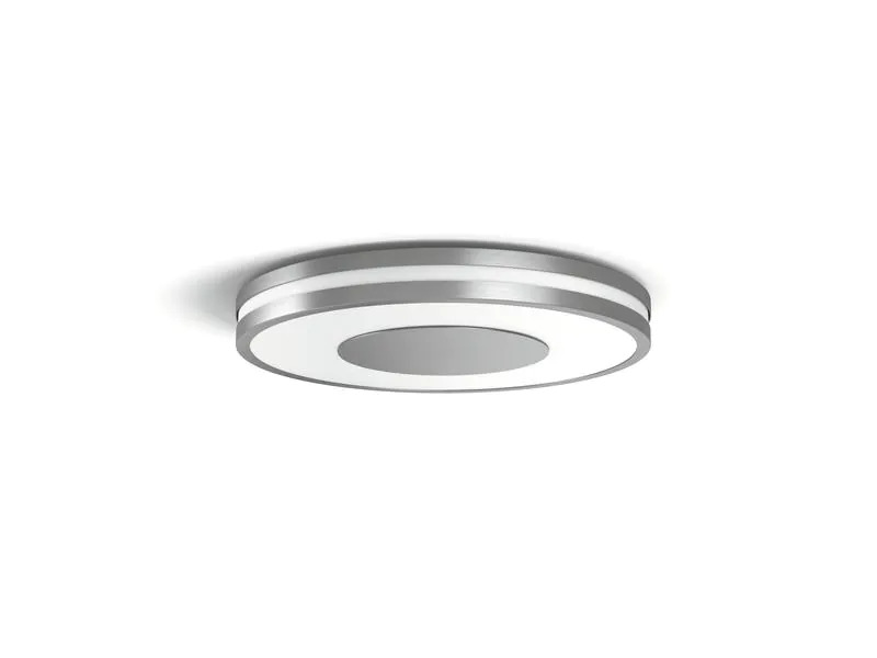Philips Hue White Amb. Being Deckenleuchte silber 2400 lm + Dimmer