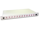 Lightwin Spleissbox 24 Fasern, 12x DLC MM, 50/125µm OM4 Pigtail