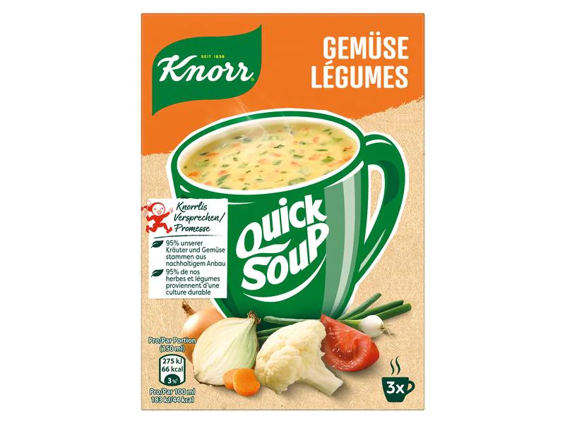 Knorr Quick Soup Pilz 3 Portionen