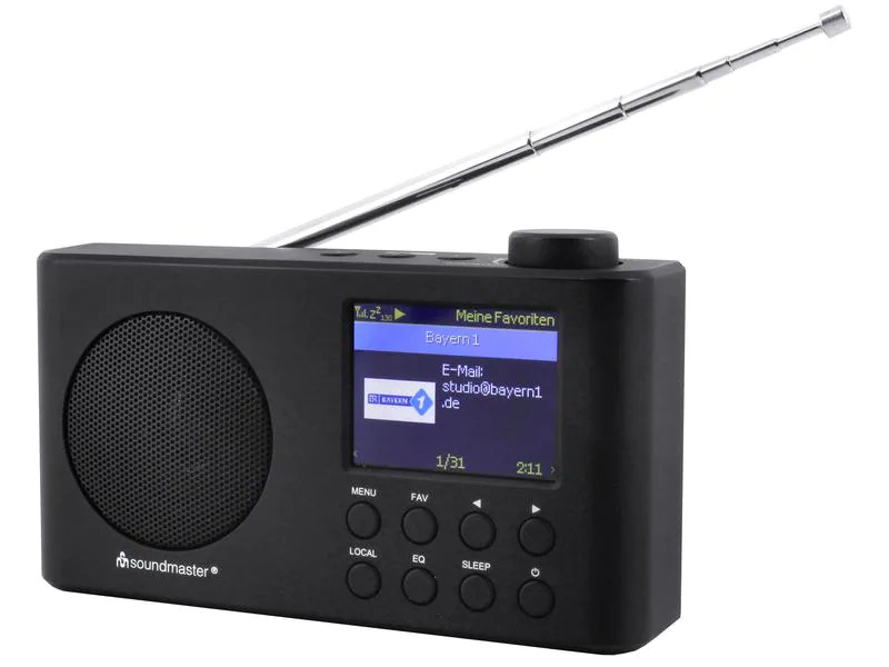 soundmaster Internet Radio IR6500SW Schwarz