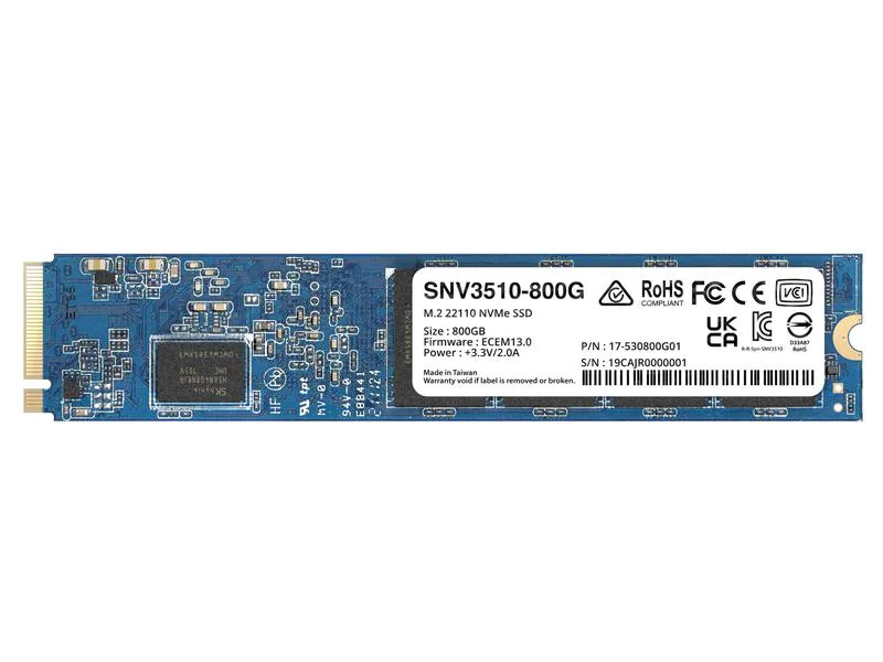 Synology SNV3510 M.2 22110 NVMe 800 GB