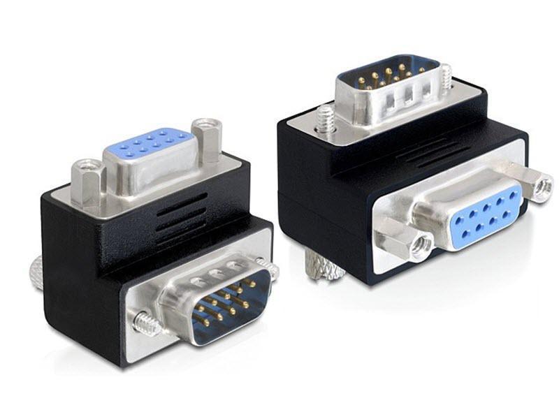 Delock Winkeladapter DB9 RS-232, f 270°