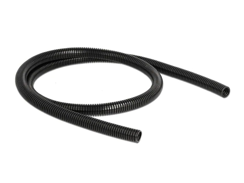 Delock Kabelschlauch 1 m x 13 mm Schwarz