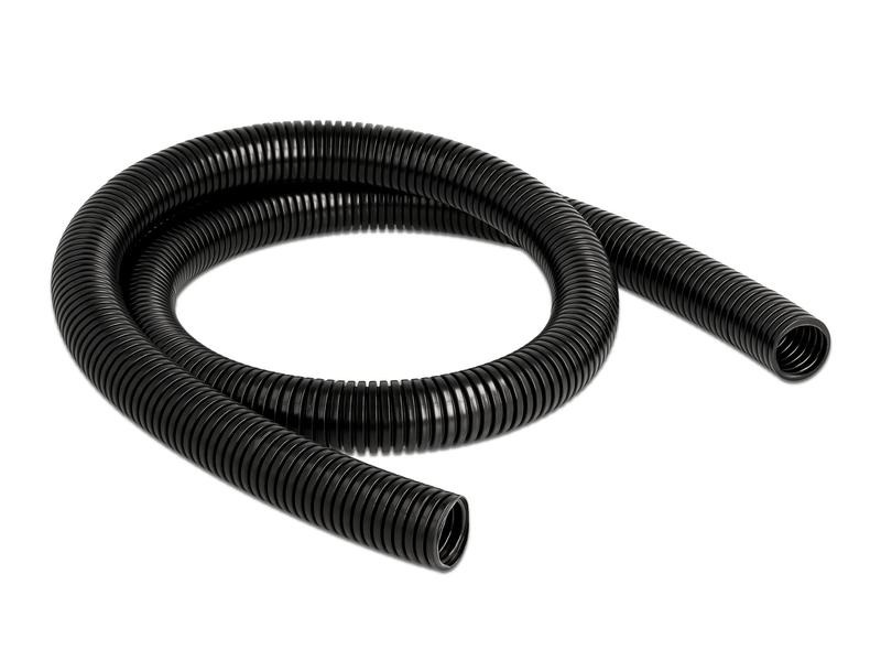 Delock Kabelschlauch 1 m x 21.2 mm Schwarz