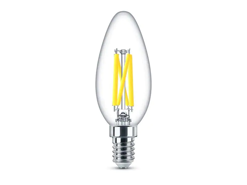 Philips Lampe LEDcla 60W E14 B35 CL WGD90 Warmweiss