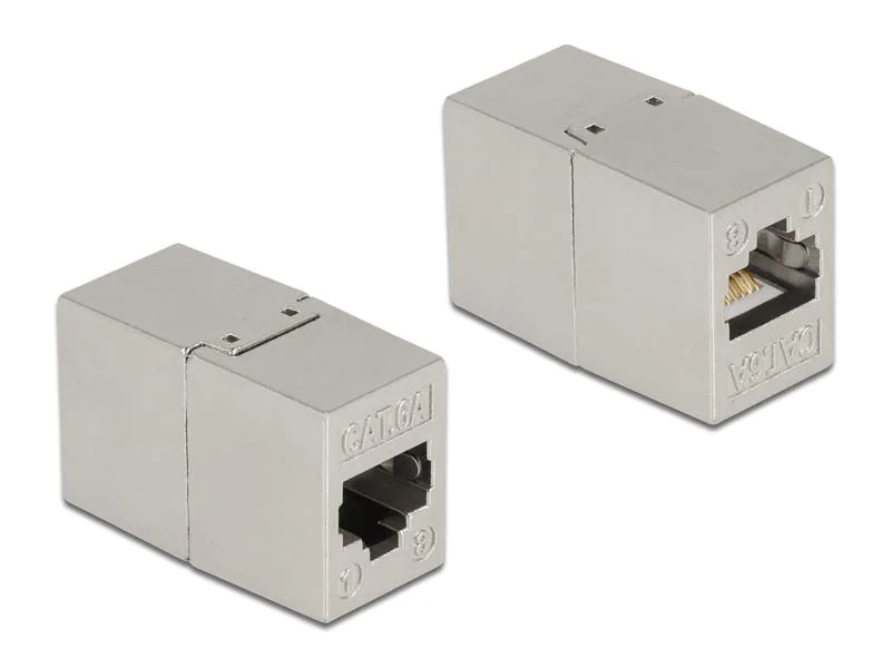 Delock Kupplung RJ45 - RJ45, Cat.6A, Metall 1 Stück