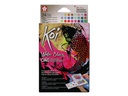 Talens Aquarellfarbe Koi Pocket Field Metallic Fluo 24 Näpfchen